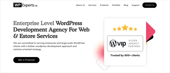 WPExperts WordPress-Entwicklungsagentur