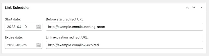 วิธีกำหนดเวลาลิงค์พันธมิตรเพื่อใช้งานจริงใน WordPress