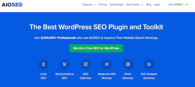 Le plugin SEO AIOSEO pour WordPress