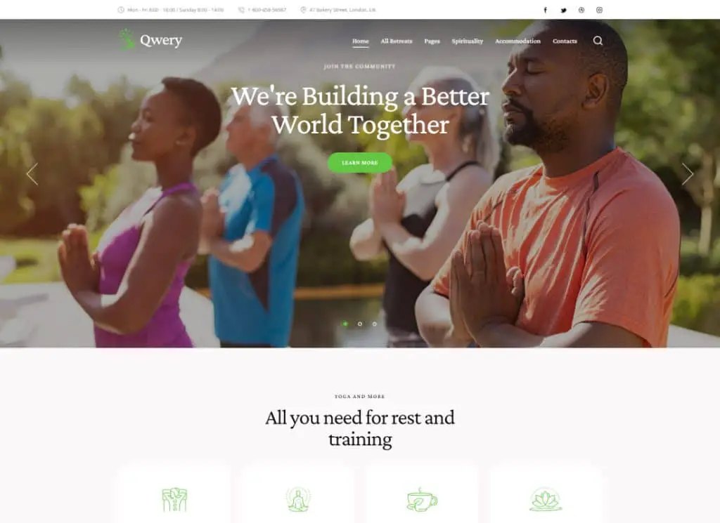 Qwery - Tema multiusos de WordPress y WooCommerce para empresas + ChatGPT