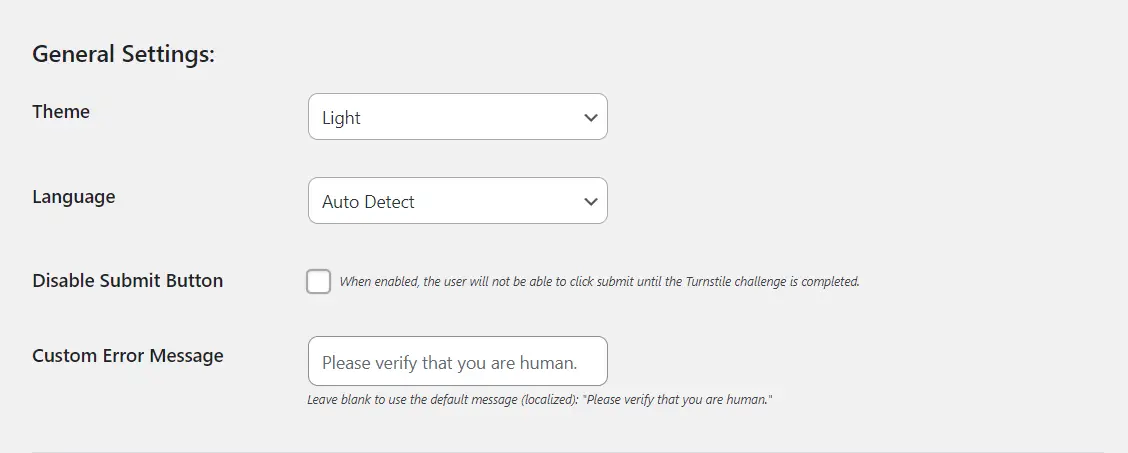 Anpassen des Cloudflare-CAPTCHA-Erscheinungsbilds.