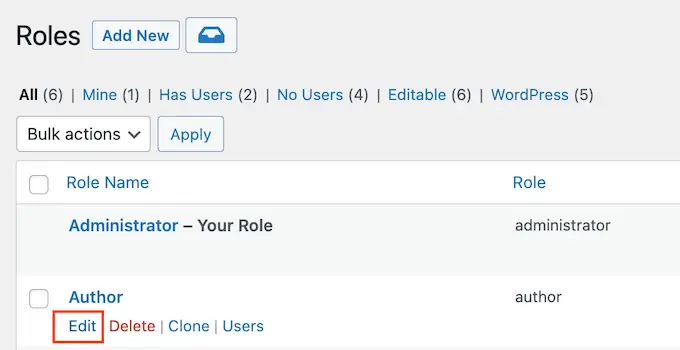 วิธีแก้ไขบทบาทของผู้ใช้ใน WordPress