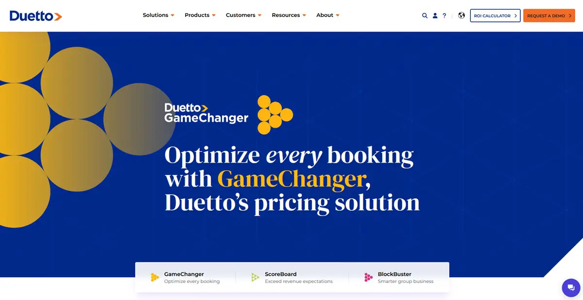 La herramienta Gamechnager de Duetto para optimizar cada reserva de hotel con IA.