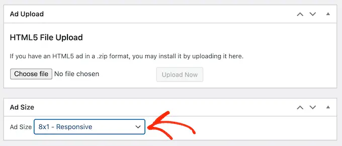 Cara membuat iklan HTML5 responsif di WordPress