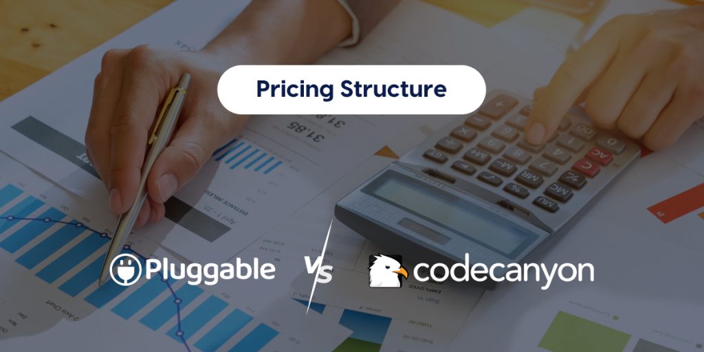 Pluggable 대 CodeCanyon: 서비스 및 가격 구조