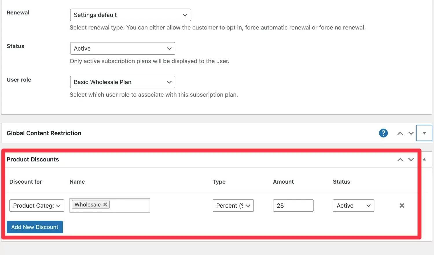 ส่วนลดผลิตภัณฑ์ทั่วโลกสำหรับลูกค้าขายส่ง WooCommerce