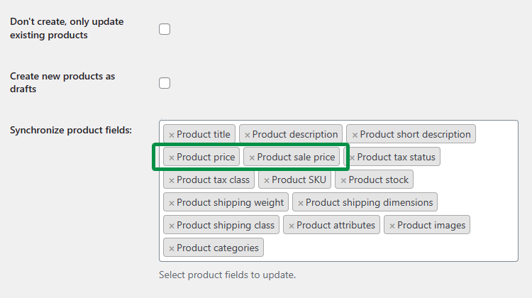 Actualice los precios de los productos en WooCommerce con un complemento gratuito