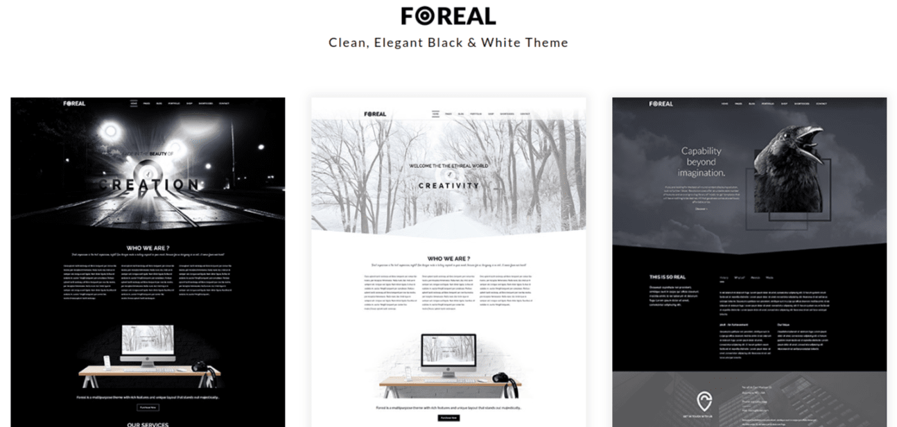 Foreal wp 主题