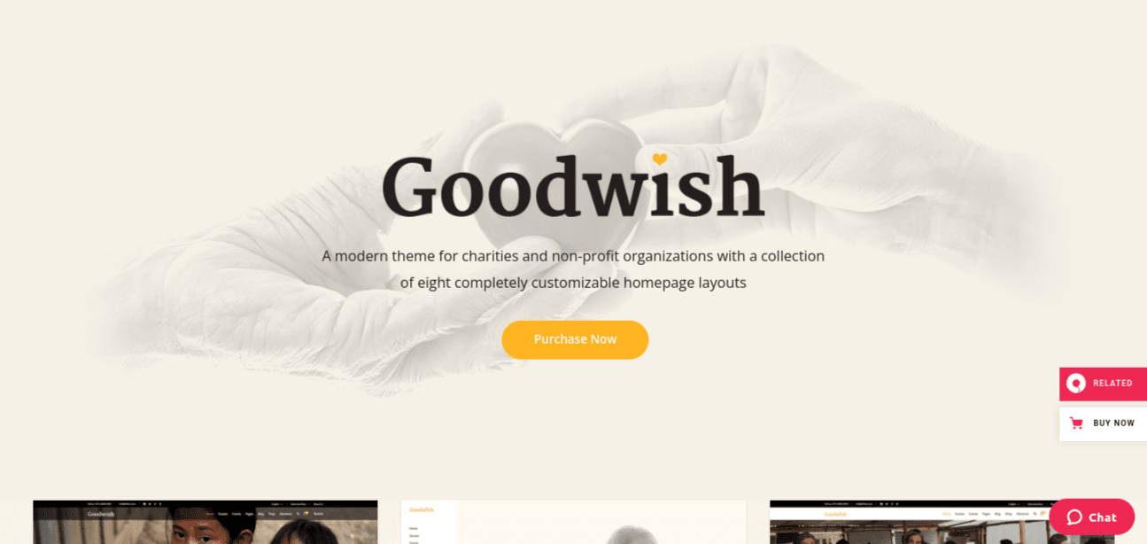 Goodwish WP-Theme