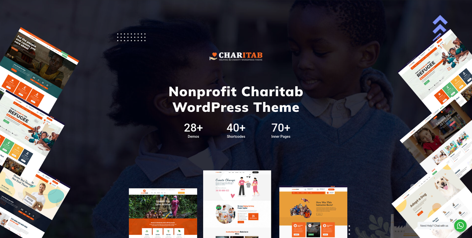 Charitab wp тема