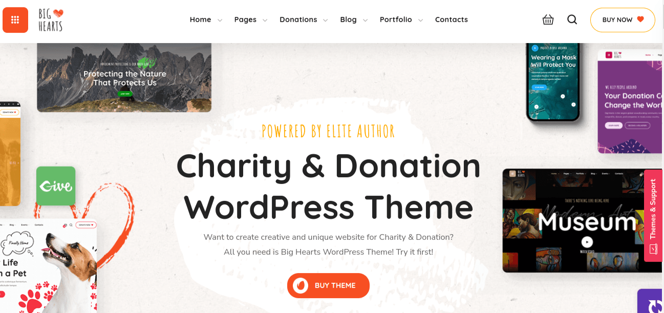 BigHearts wp-Theme