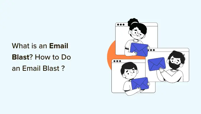 Properly sending an email blast