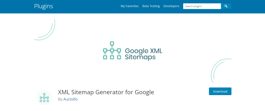 مولد خريطة موقع XML لجوجل
