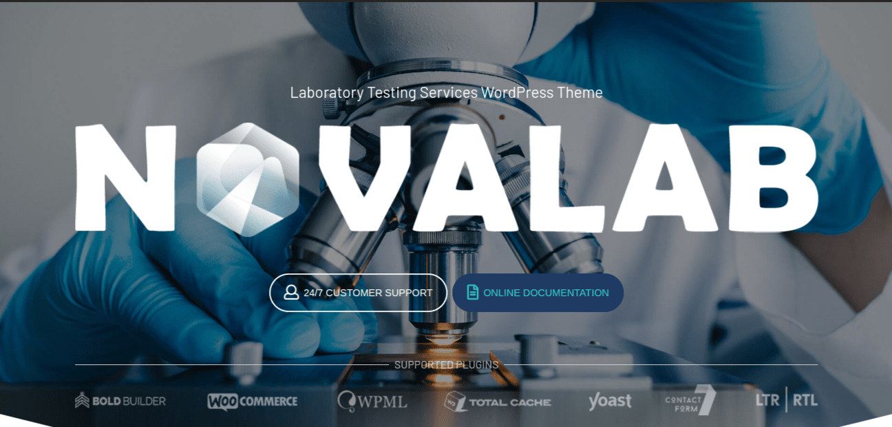 ธีม NovaLab Wp