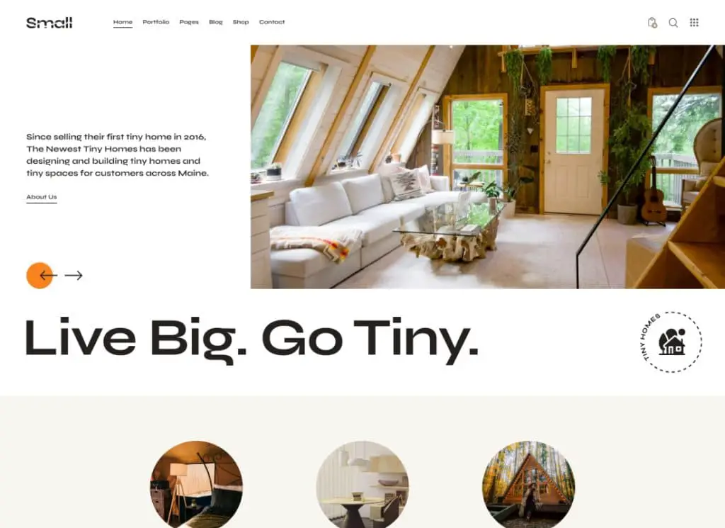 Mic | Tiny House Living Lifestyle Tema WordPress