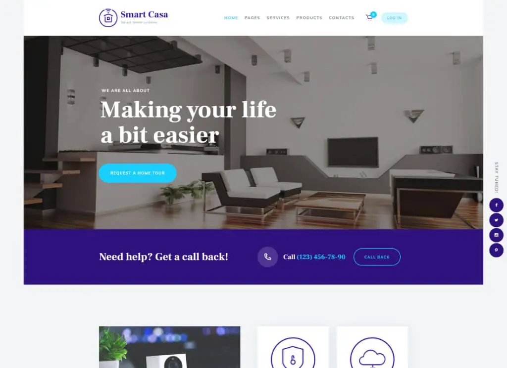 Smart Casa | Home Automation & Technologies Tema WordPress