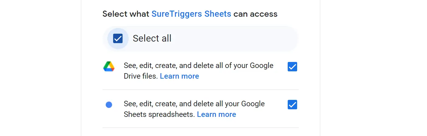 Examen par Suretriggers de l'intégration d'outils tiers.