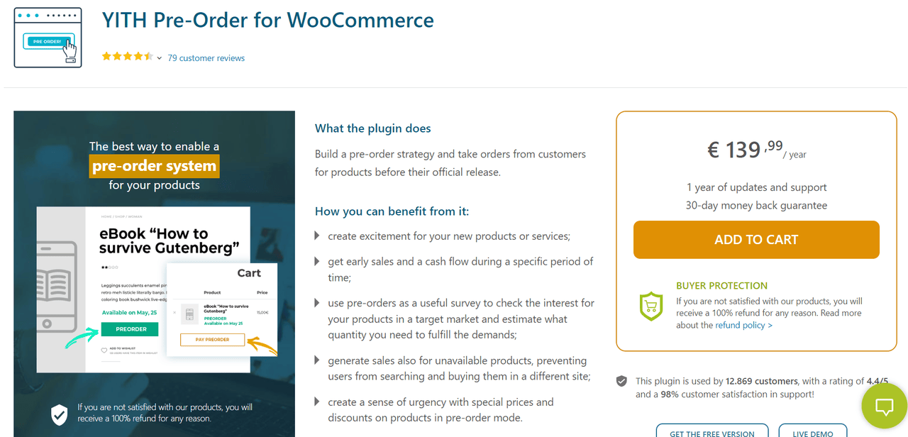 YITH-Vorbestellung für WooCommerce