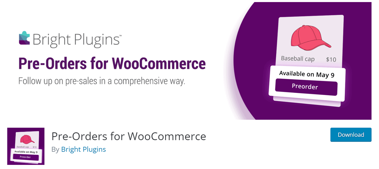 Предзаказ ярких плагинов для WooCommerce