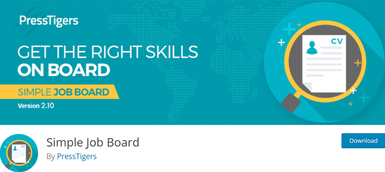 Simple Job Board - Plugin WordPress