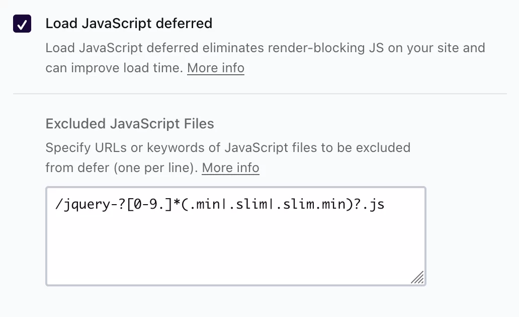 Amânați încărcarea JavaScript cu WP Rocket.