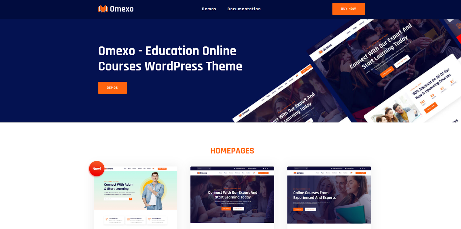 Omexo wp-Theme