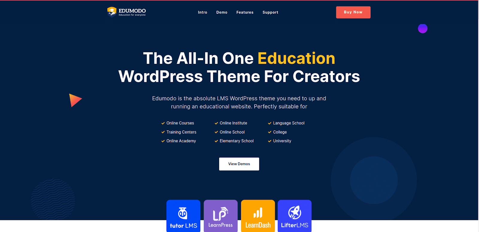 Академические темы Edumodo WordPress