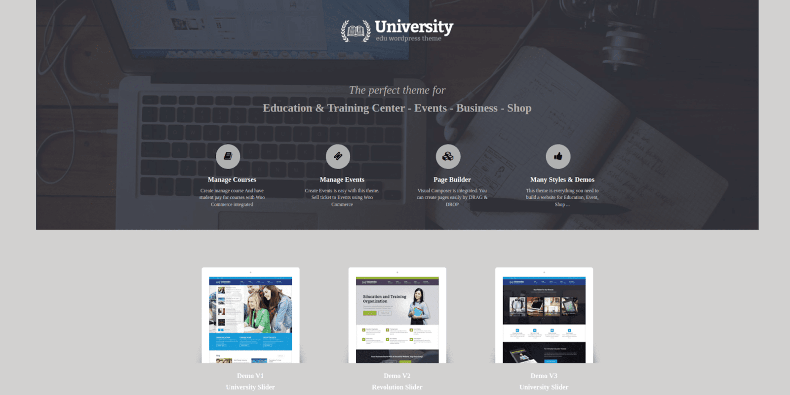 Tema wp universitas