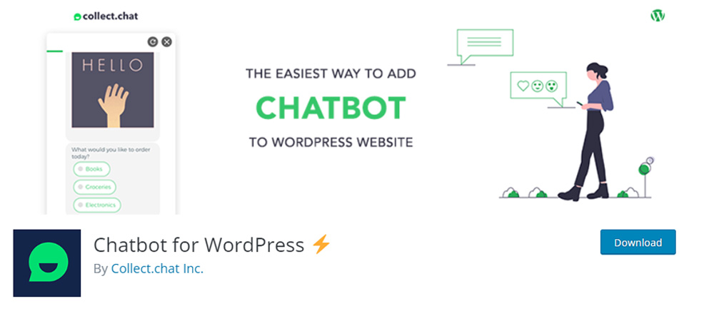 Chatbot pour WordPress