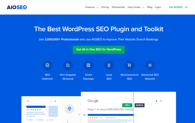 Plugin WordPress SEO tout-en-un