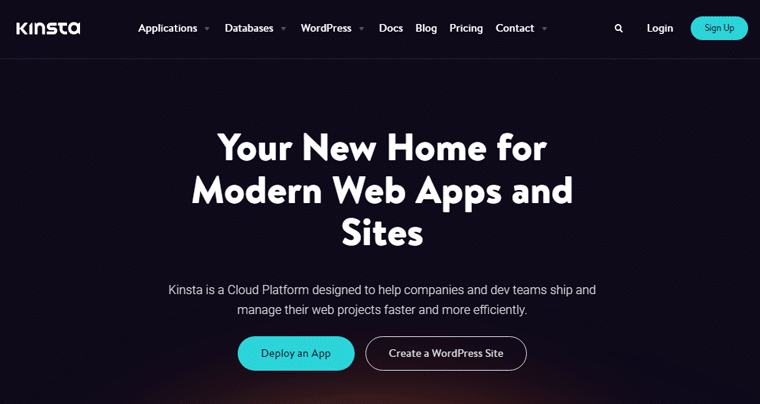 Kinsta WordPress ホスティング