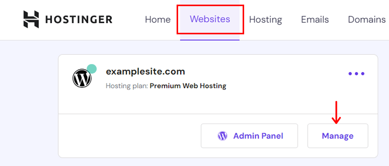 Gestionați-vă site-ul WordPress Hostinger - Recenzie