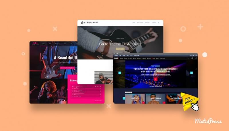 Top-Liste, um das beste WordPress-Theme für Musiker zu finden