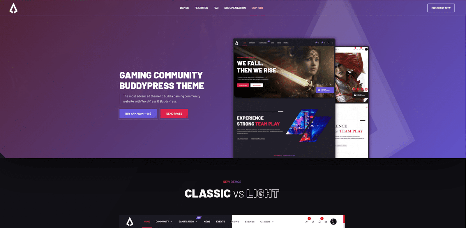 Armadon Wp Gaming-Theme