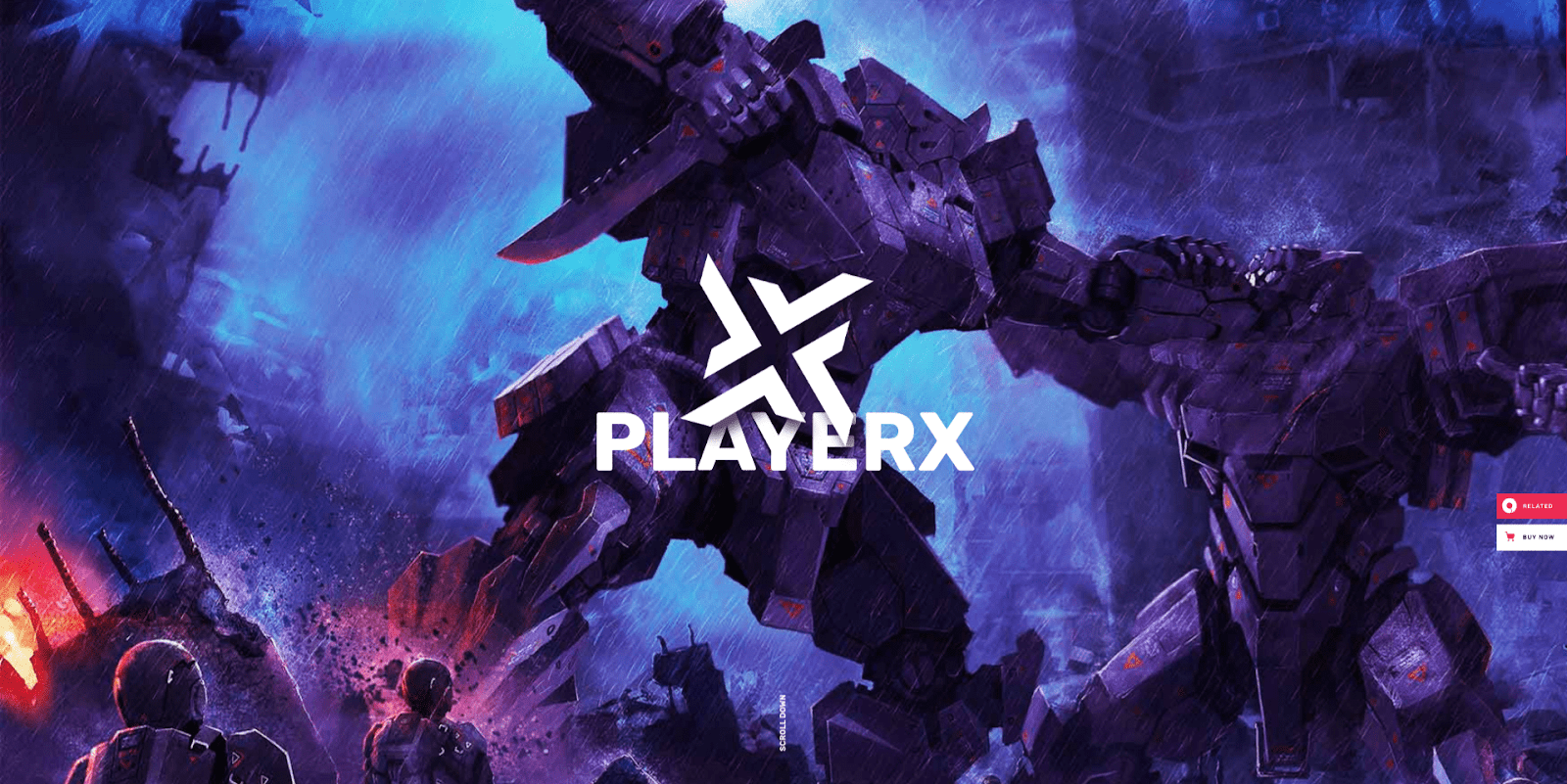 PlayerX WordPress ゲームテーマ