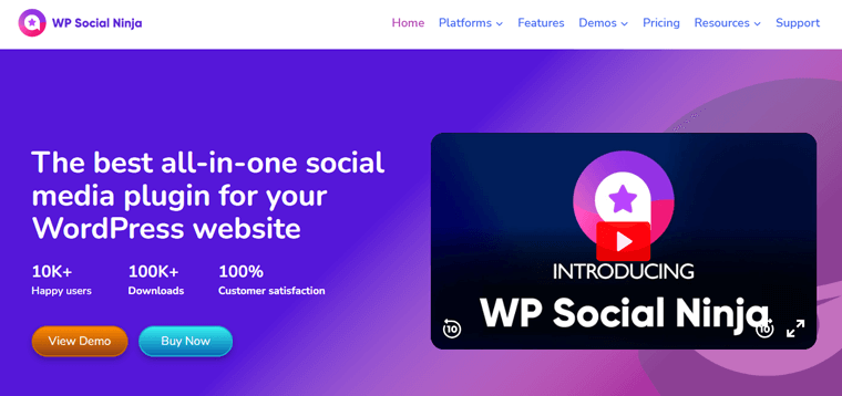 WP Social Ninja - Feed Instagram pe Elementor