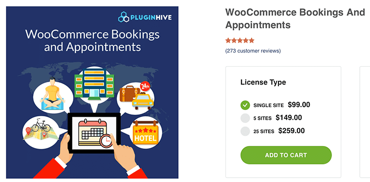 Réservations et rendez-vous WooCommerce