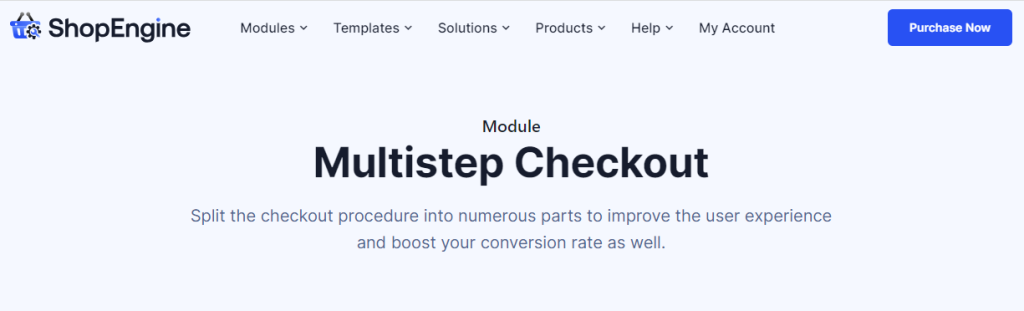 Modulo ShopEngine-Multistep-Checkout