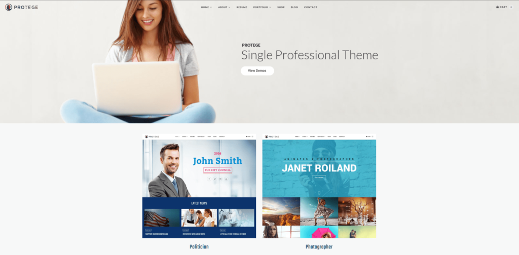 Protege WP Theme