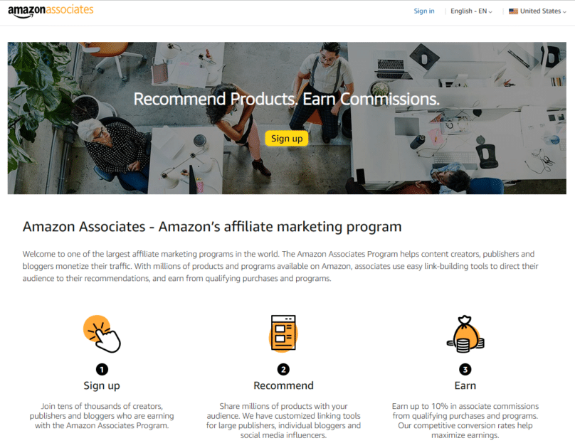 Amazon-Partnerprogramm