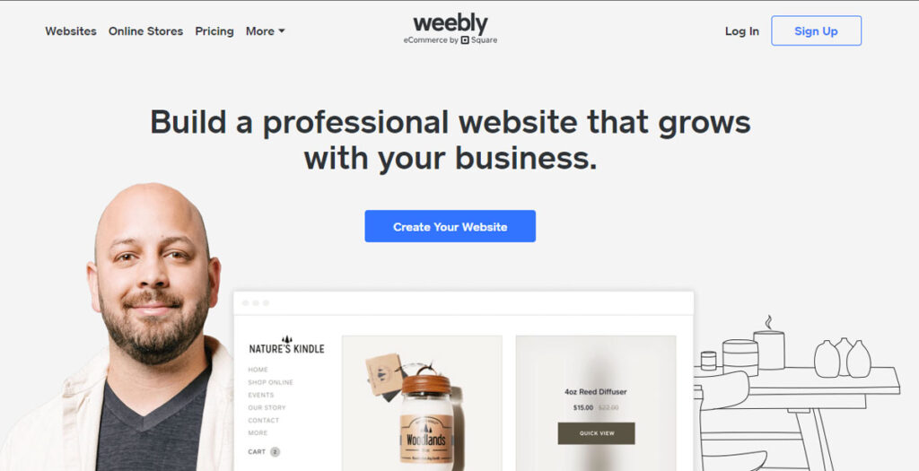 Лучшая альтернатива WordPress: Weebly