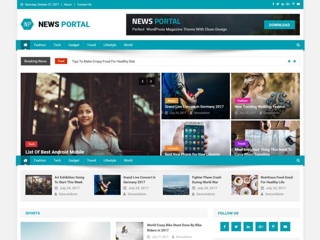 Tema WordPress Tercepat: portal berita