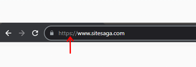 Exemplo de site seguro