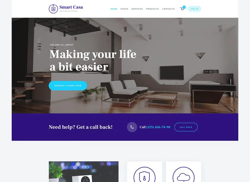 Smart Casa - Tema de WordPress para tecnologías y automatización del hogar