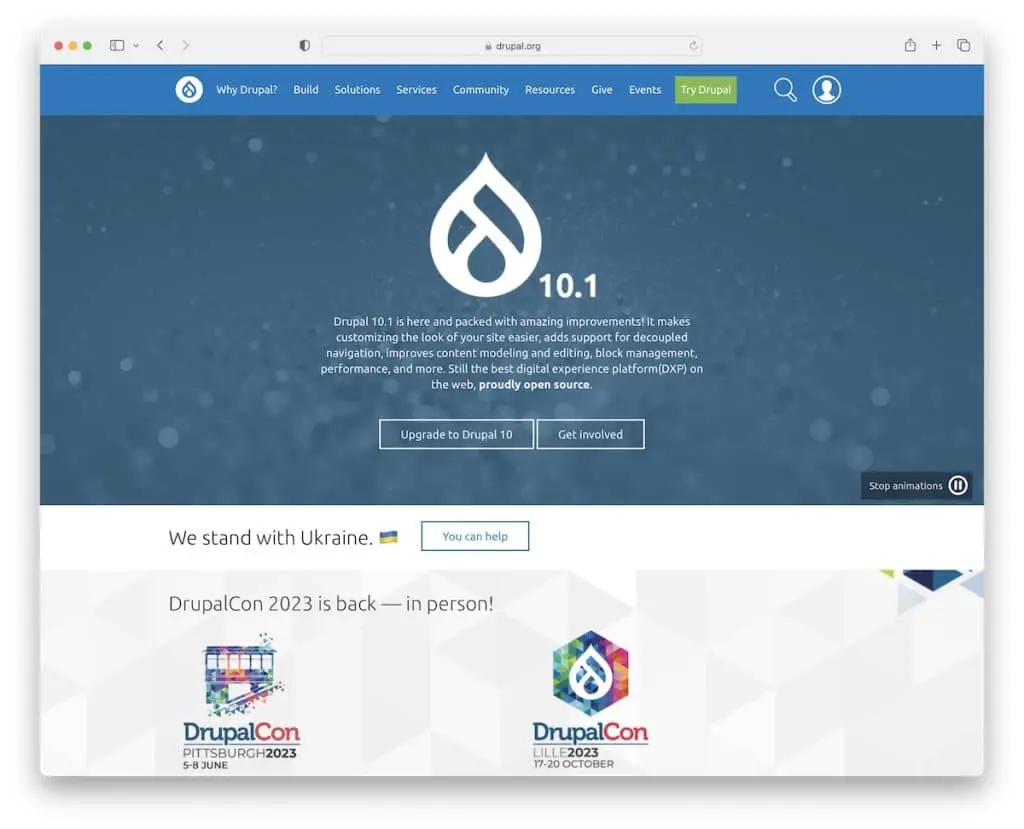 Drupal Open-Source-Website-Builder