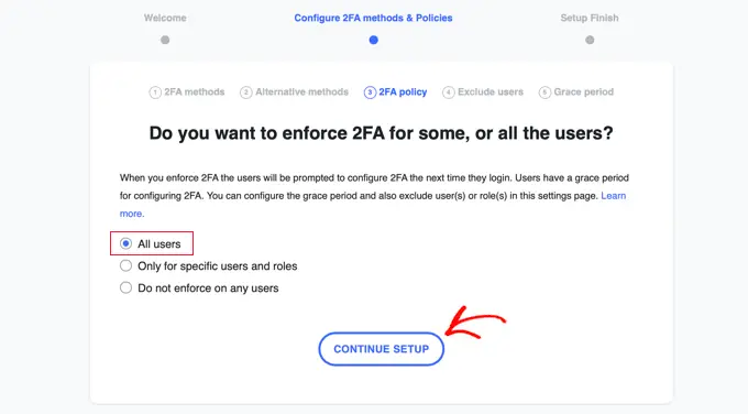 Enforce 2FA for All Users