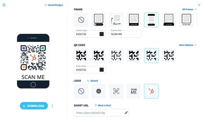 วิธีสร้างโค้ด QR: ตัวเลือกการปรับแต่งขั้นสูง