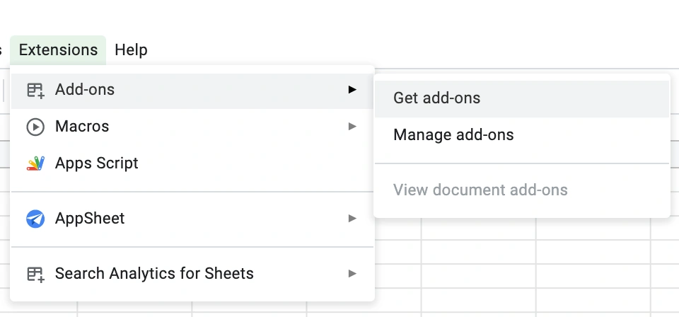 vertex42-Add-on; Projektmanagement-Vorlagen für Google Sheets