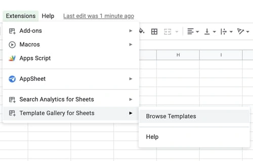 șablon de management de proiect google sheets