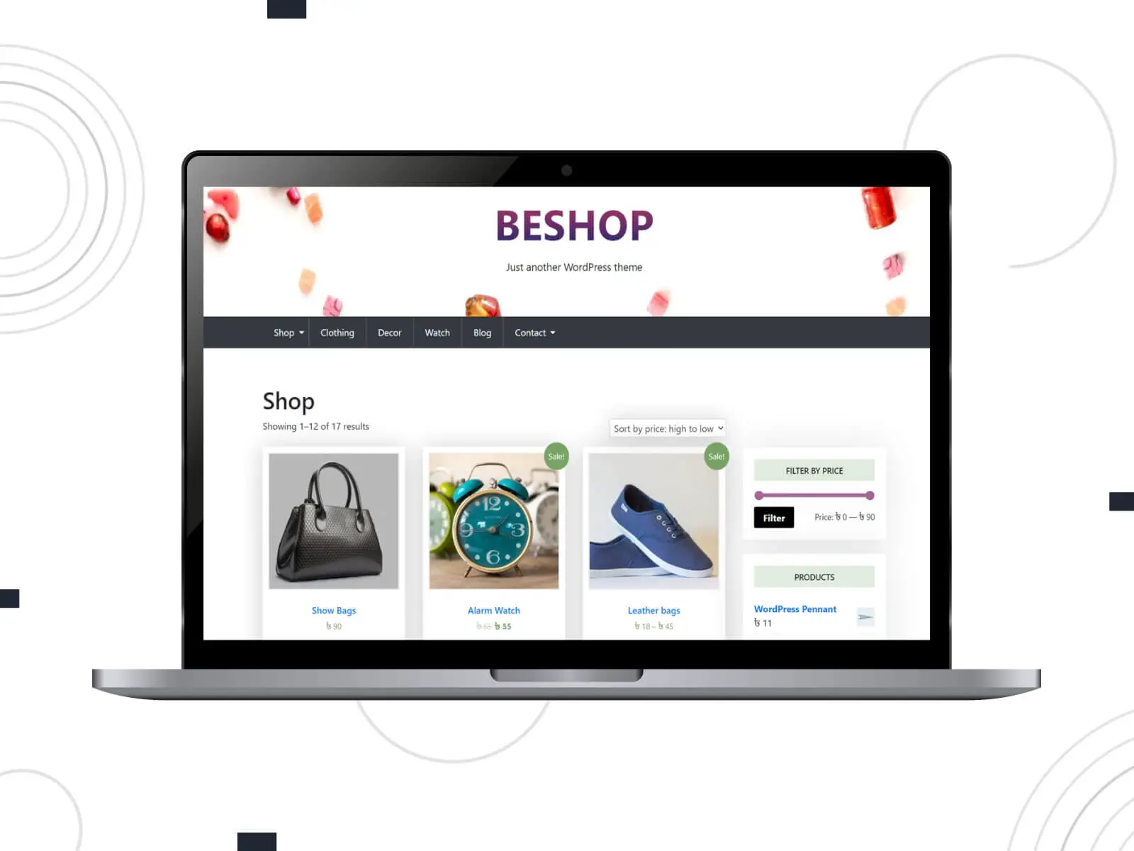 BeShop 的照片 - 適合理髮店平台的輕快、酷炫、有條理的 WP 主題，帶有深灰色、灰色和玫瑰棕色配色方案的簡單工具